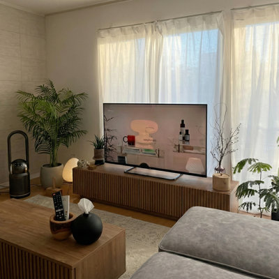 Mid-century Modern Tv Stand And Coffee Table (set Of 2)