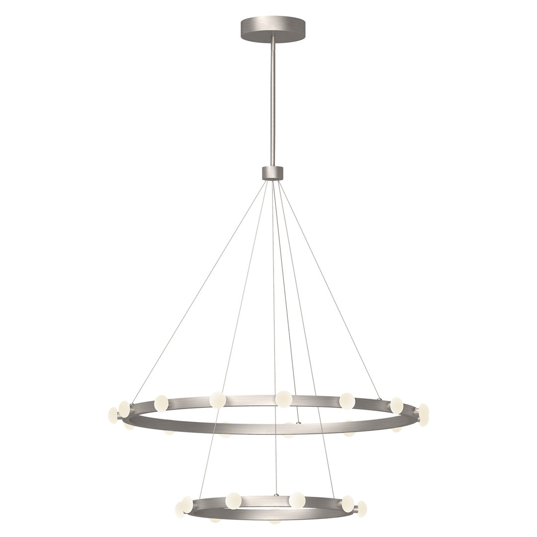 Rezz 24 - Light LED Modern Linear Chandelier Kuzco Lighting 