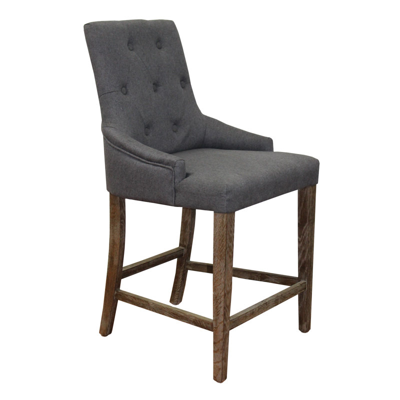 Tabouret De Bar 21", Gris