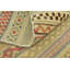 Tapis de la laine beige 2 pi 9 po x 4 pi one-of-kind main noué la Nash