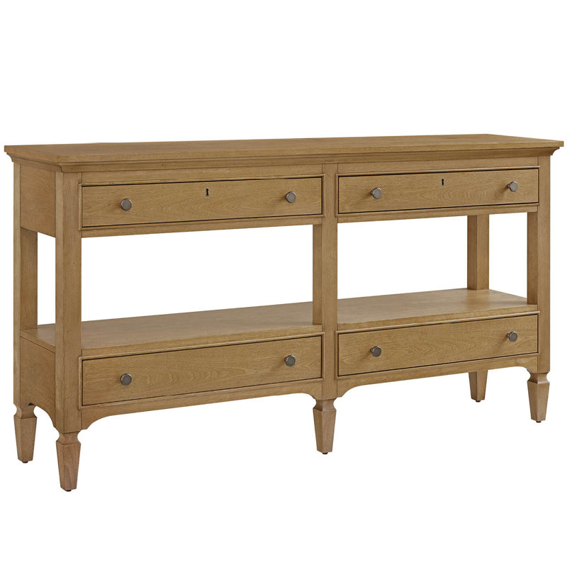 Birchaven 65" 4 Drawer Console, Bindle