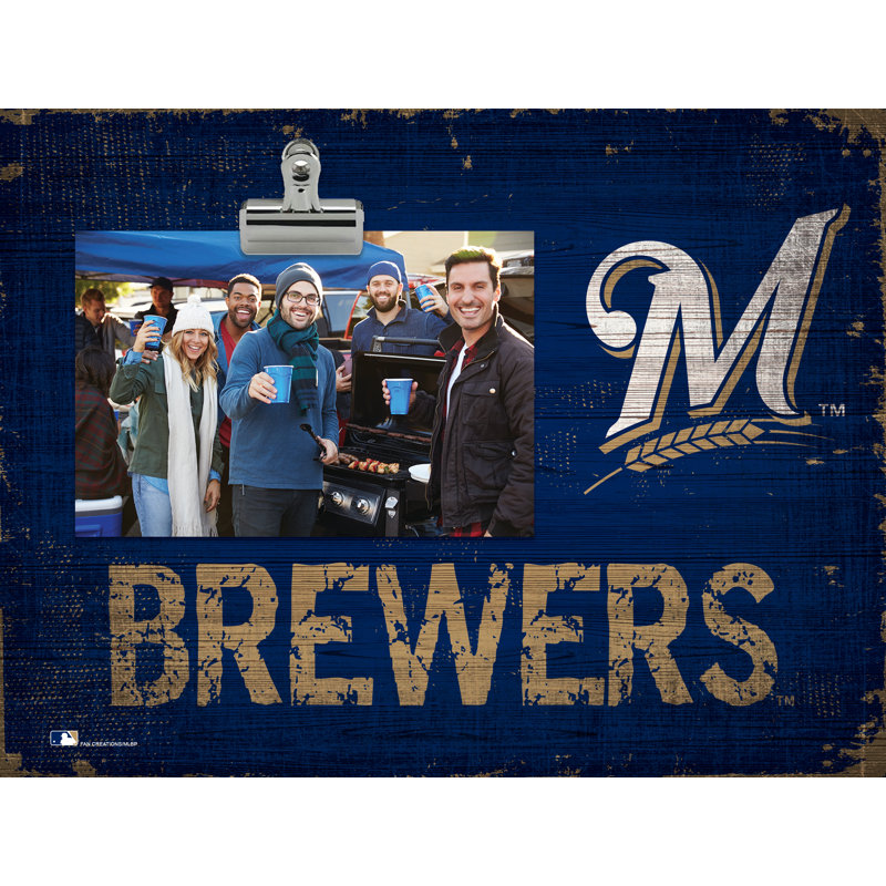 Cadre photo à agrafes, Brewers de Milwaukee