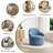 Mid Century Modern Upholstered Swivel Barrel Chair-1533471499