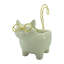 Scarbrough Kitty Trinket Tray, White and Gold Ceramic Jewelry Holder and Organizer-1463137890