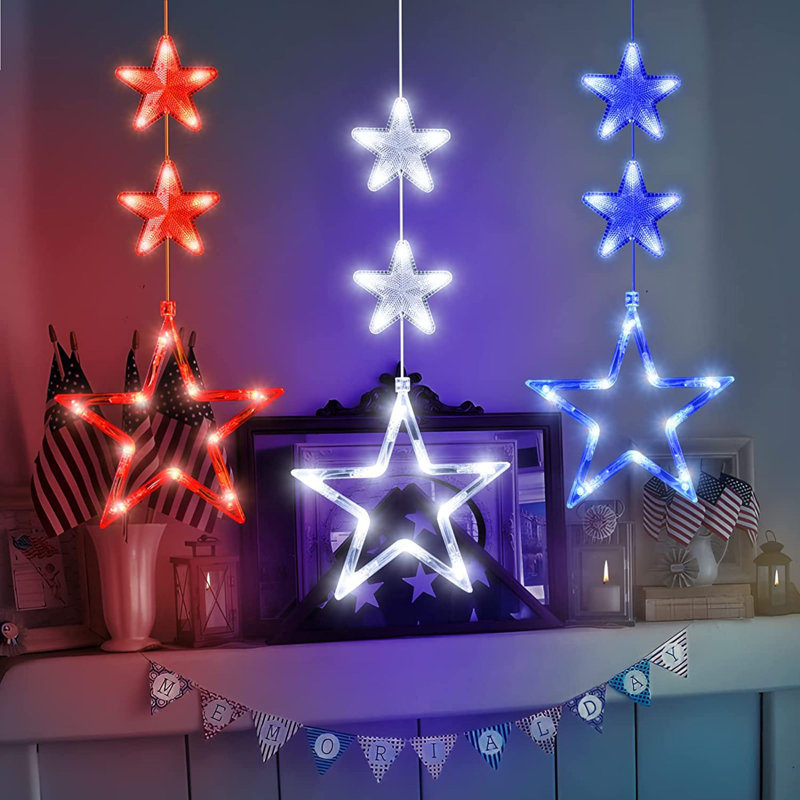 LED Lighted Window Décor