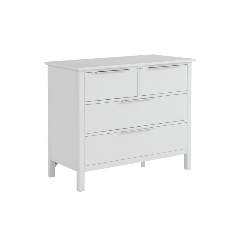 The 4-Drawer Dresser, White