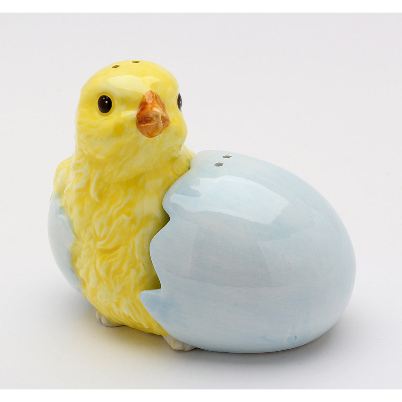 Salière ou poivrière coquille d'œuf et poivre Cosmos cadeaux