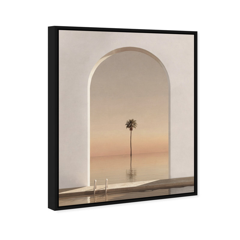 Summer Vision Landscape & Nature Canvas Print by Oliver Gal, Black Frame, 16 x 20, 31"H x 37"W, Black Floater Frame