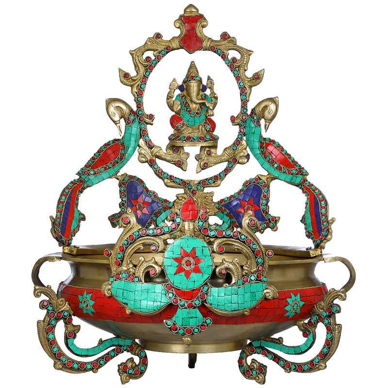 Statue de seigneur à anneaux Ganesha Urli