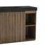 Meuble-lavabo autoportant avec lavabo une pièce sans drain et robinet 48 po