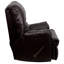 Fauteuil inclinable manuel berçant standard de 37 po de large Ranee-20361161