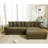 Zinia Upholstered 111'' Sofa & Chaise-153292404