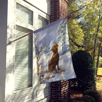 Double Sided Polyester Animal Garden Flag