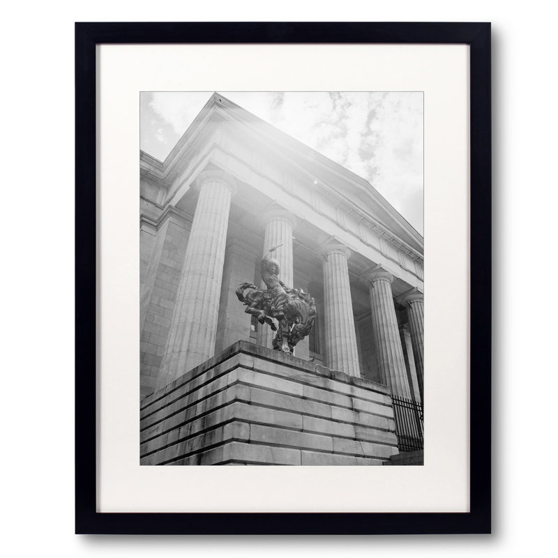 American Art Museum Print by Scott Wurzel, Black Framed Paper, 30" H x 24" W