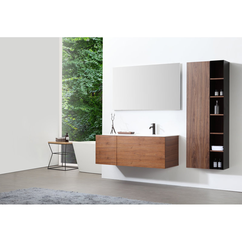 Figure 22" Wall-Mounted Side Cabinet