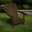 Chaise Adirondack d'extérieur Geli, dossier à lattes, bois-117664633