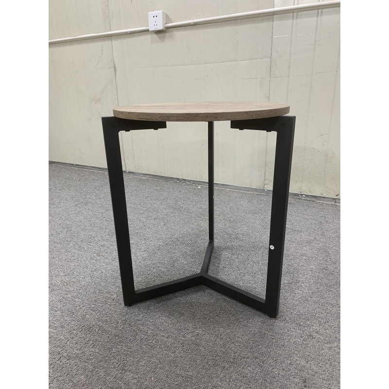 Round Side Table, Round Accent End Table