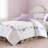 4-Piece Twin/Twin XL Comforter Set,Purple