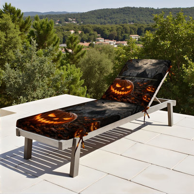  Coussin de patio d'extérieur de 3 po pour l'extérieur d'Halloween