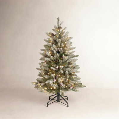 Pre-Lit Fir Christmas Tree