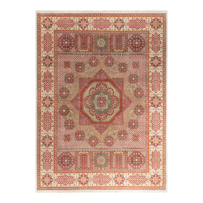 Overdyed One-of-a-Kind 9' 1" X 12' 2" Hand Knotted Area Rug