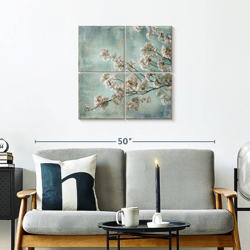 Harnek Aqua Blossoms I