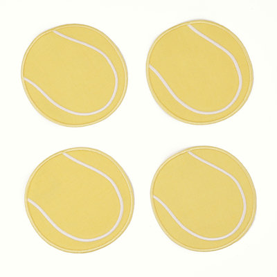 Tennis Ball Cocktail Napkins