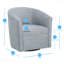 Tonneau - Fauteuil d'appoint en forme de bureau élégant - Fonction rotative-281777393