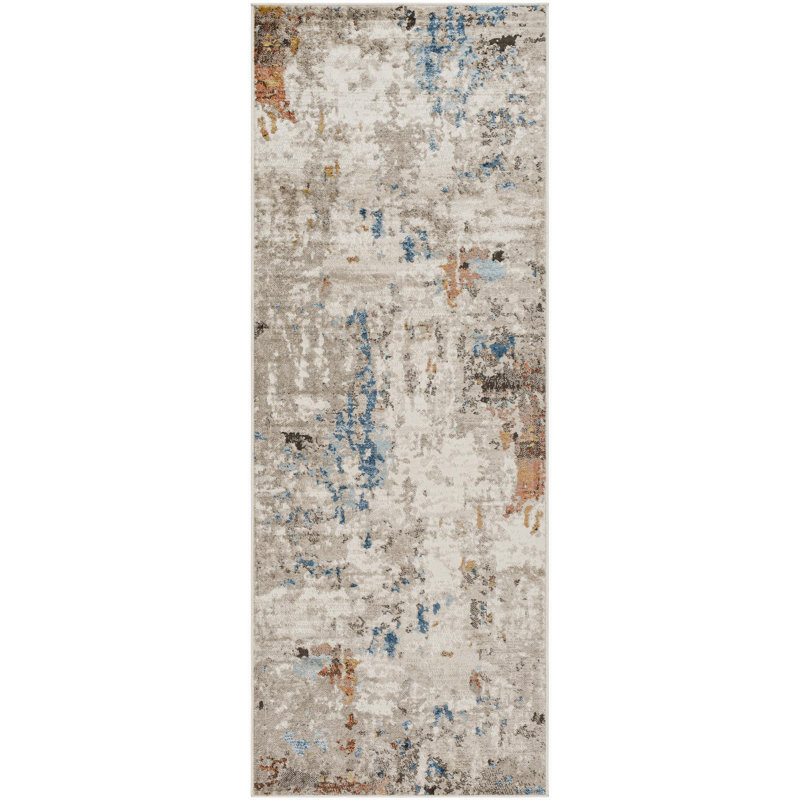 Primm Abstract Indoor Rug, Runner 2'7" x 7'3"