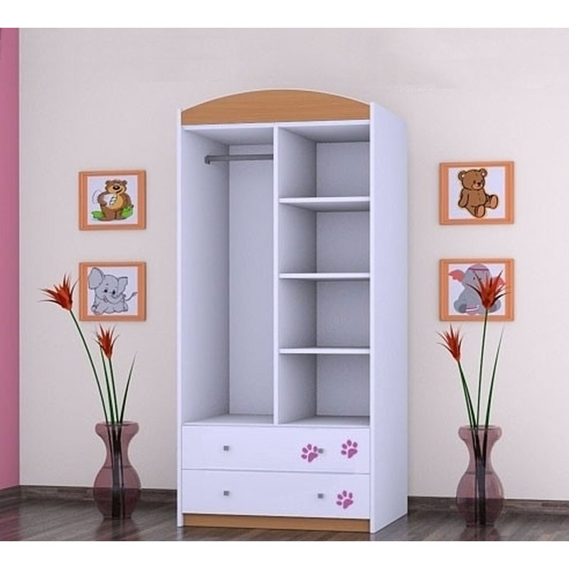 Callaway 2 Door Wardrobe, Brown