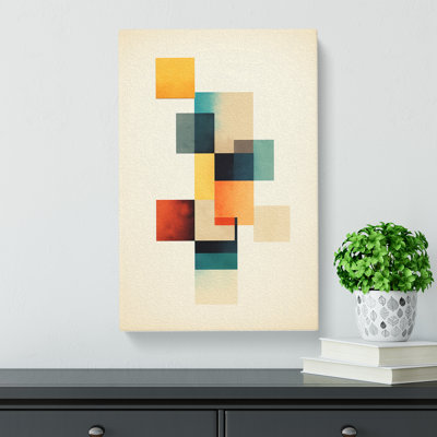 Minimalist Geometric - Wrapped Canvas Print