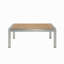 Table basse d'extérieur en aluminium