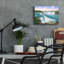 «Niagara Falls In 1860» par Eduardo Camoes, art mural en verre acrylique-899008150