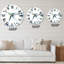 Asian Crane Bird - Horloge murale traditionnelle-60280797