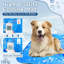 Tapis de refroidissement universel pour animaux de compagnie, double face, résistant à l'eau, durable