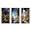 "Surréalisme, paysages de rêve et surréalisme", 3 pièces sur toile-2131682763-2131682772