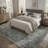 Watte Vintage Floral Border Washable Area Rug with Non-Slip Backing for Living Room & Bedroom-1783206049