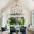 Mason 9 - Light Oil Bronze Unique Statement Globe Chandelier