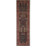One-of-a-Kind 3'11" X 13'2" Hand Knotted Area Rug