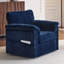 Canapé simple confortable et rotatif avec rembourrage de qualité supérieure et tissu chenille doux, idéal pour se détendre dans n'importe quel espace-671357850