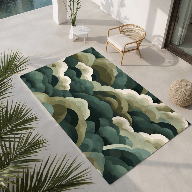 Tapis intérieur et extérieur Dreamscape Rift, Rectangle 4pi x 6 pi