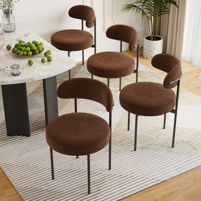 Chaise d'appoint en tissu Sherwood