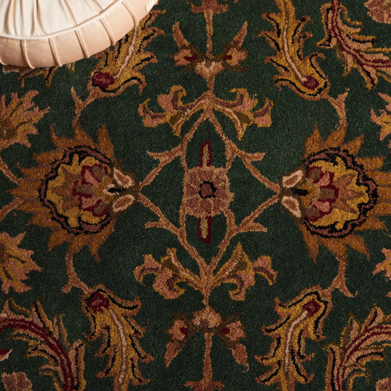 Tressler Hand Tufted Wool Oriental Rug, Rectangle 5' x 8'