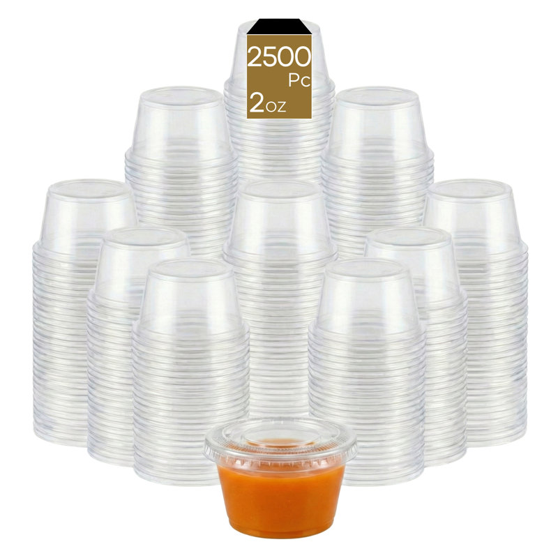 Portion Cup (PP), 2oz, 2500-Pack