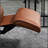 Faux Leather Manual Recliner With Adjustable Swivel, Footrest, And Wrapped Armrest For Ultimate Comfort