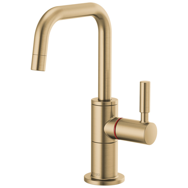 Odin® Instant Hot Faucet with Square Spout, Luxe Gold