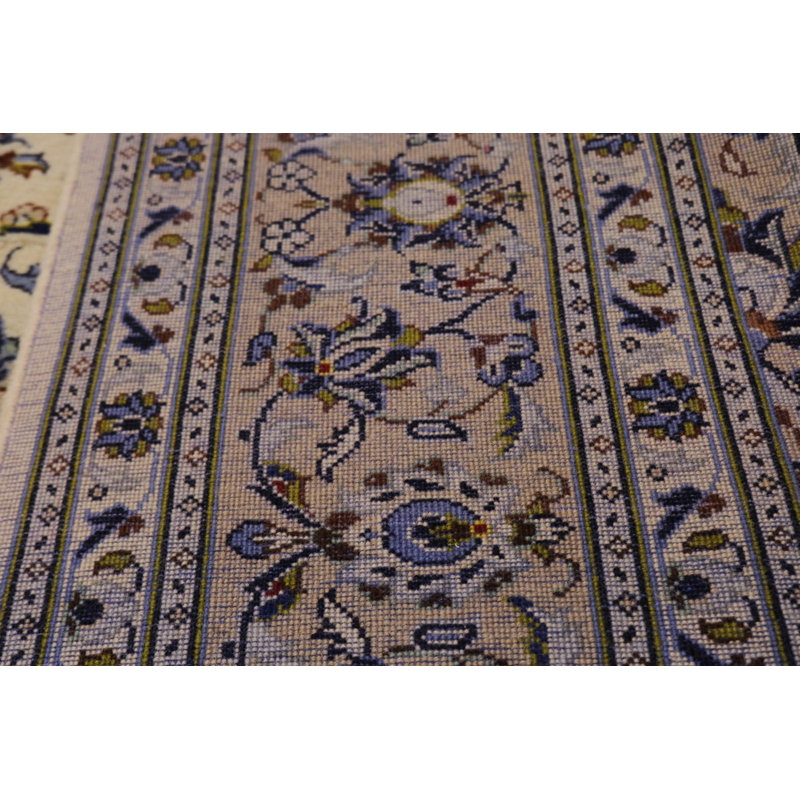 Tapis oriental crème unique 7 x 10 Rashan