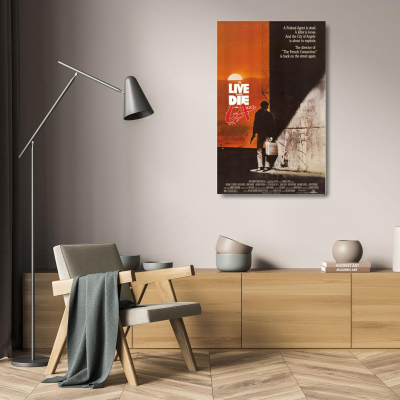 «Live and Die in La», H 24 po x l 15 po