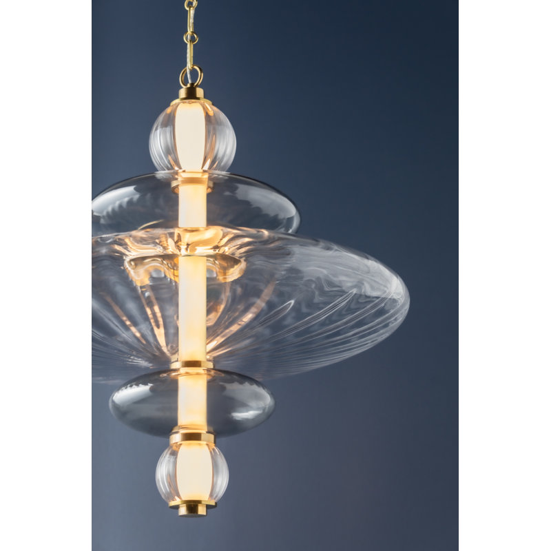 WILLIAMS PENDANT, 27.25" H x 24.75" W x 24.75" D