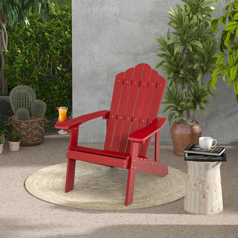 Chaise Adirondack Falmer, Rouge